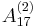 {A}_{17}^{(2)}