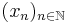 (x_n)_{n\in\mathbb{N}}