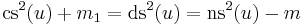 
\operatorname{cs}^2(u)%2Bm_1=\operatorname{ds}^2(u)=\operatorname{ns}^2(u)-m
