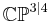 \mathbb{CP}^{3|4}