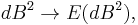  dB^2 \rightarrow E(dB^2), 