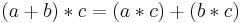 (a%2Bb) * c = (a*c) %2B (b*c)