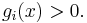 g_i(x)>0.