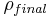 \mathbf{\mathit{\rho}}_{final}