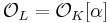 \mathcal O_L = \mathcal O_K[\alpha]