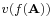 \scriptstyle v(f({\mathbf A}))