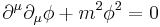 \partial^\mu \partial_\mu \phi%2Bm^2 \phi^2=0