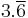 3.\overline{6}