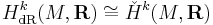 H^k_{\mathrm{dR}}(M,\mathbf{R})\cong \check{H}^k(M,\mathbf{R})