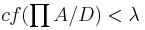 cf(\prod A/D)<\lambda