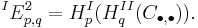 {}^IE^2_{p,q} = H^I_p(H^{II}_q(C_{\bull,\bull})).