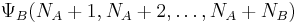 \Psi_B(N_A%2B1,N_A%2B2,\dots,N_A%2BN_B)