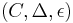 (C, \Delta, \epsilon)