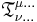 \mathfrak{T}^{\mu \dots}_{\nu \dots}