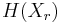 \textstyle H(X_r)