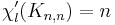 \chi^\prime_l(K_{n, n}) = n