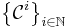 \left\{\mathcal{C}^{i}\right\}_{i\in\mathbb{N}}