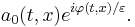 a_0(t,x) e^{i\varphi(t,x)/\varepsilon}.