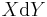 X \mathbf{\operatorname{d}} Y