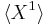  \langle X^1 \rangle