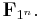 \mathbf{F}_{1^n}.