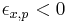 \epsilon_{x,p}<0