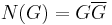 N(G)=G\overline{G}