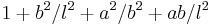 1%2Bb^2/l^2%2Ba^2/b^2%2Bab/l^2