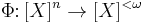 \Phi\colon[X]^n\to[X]^{<\omega}