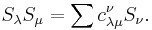 S_\lambda S_\mu =\sum c_{\lambda\mu}^\nu S_\nu.