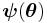 \boldsymbol{\psi}(\boldsymbol{\theta})