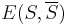 E(S,\overline{S})