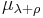 \mu_{\lambda %2B \rho}