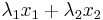 \lambda_1 x_1 %2B \lambda_2 x_2