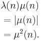 \begin{align}&\lambda(n)\mu(n) \\&= |\mu(n)| \\&=\mu^2(n).\end{align}
