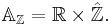   \mathbb{A}_\mathbb{Z} = \mathbb{R} \times \hat{\mathbb{Z}}.