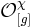 \mathcal{O}_{[g]}^\chi