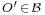 \scriptstyle O' \,\in\, \mathcal{B}