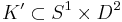 K' \subset S^1 \times D^2