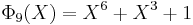 ~\Phi_9(X) = X^6 %2B X^3 %2B 1