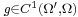 \scriptstyle g \in C^1(\Omega^\prime,\Omega)