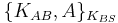 \{K_{AB}, A\}_{K_{BS}}