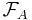 \mathcal{F}_A