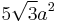 5\sqrt{3}a^2