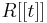 \textstyle R[[t]]