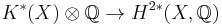 K^*(X)\otimes\mathbb{Q}\to H^{2*}(X,\mathbb{Q})