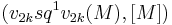 (v_{2k}sq^1v_{2k}(M),[M])