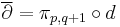 \overline{\partial}=\pi_{p,q%2B1}\circ d