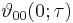 \vartheta_{00}(0; \tau)