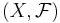 (X, \mathcal{F})